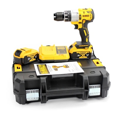 Ударний шуруповерт DeWALT DCD996P2 (36V, 6AH) Акумуляторний дриль-шупуповерт з ударом Деволт DCD996P2 фото