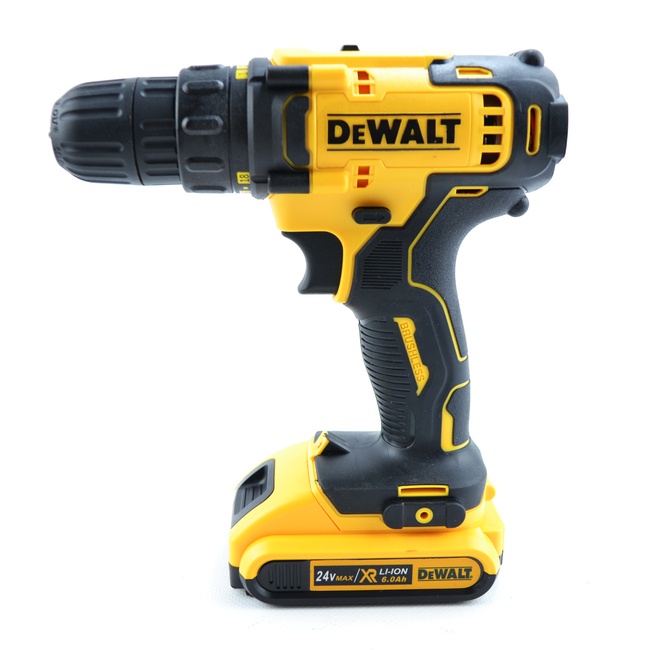 Шуруповерт DeWALT DCD791 (24V 6A/h Li-Ion) Акумуляторний дриль-шупуповерт Деволт ЧЕХІЯ 038 фото