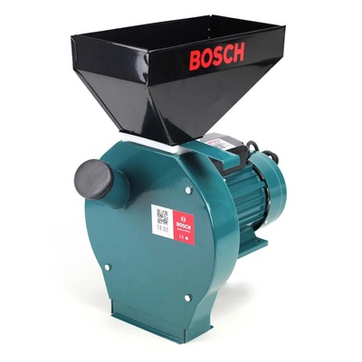 Зернодробарка Bosch BFS 4200 (4.2 кВт, 300 кг/год). Кормоподрібнювач Бош для зерна та качанів кукурудзи BFS 4200 фото
