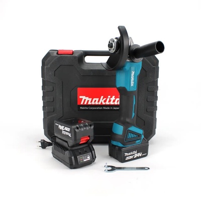 Акумуляторна болгарка Makita DGA504ZL ( 24V, Ø125 мм). УШМ Макіта, кутова шліфмашина, турбинка DGA504ZL фото