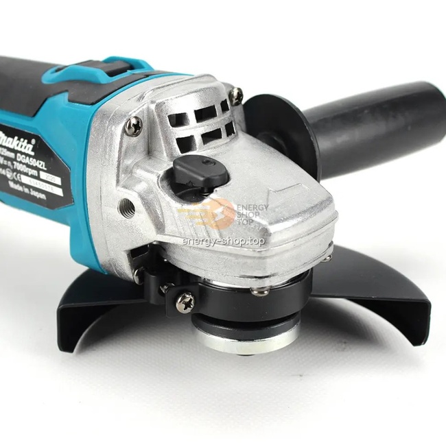 Акумуляторна болгарка Makita DGA504ZL ( 24V, Ø125 мм). УШМ Макіта, кутова шліфмашина, турбинка DGA504ZL фото