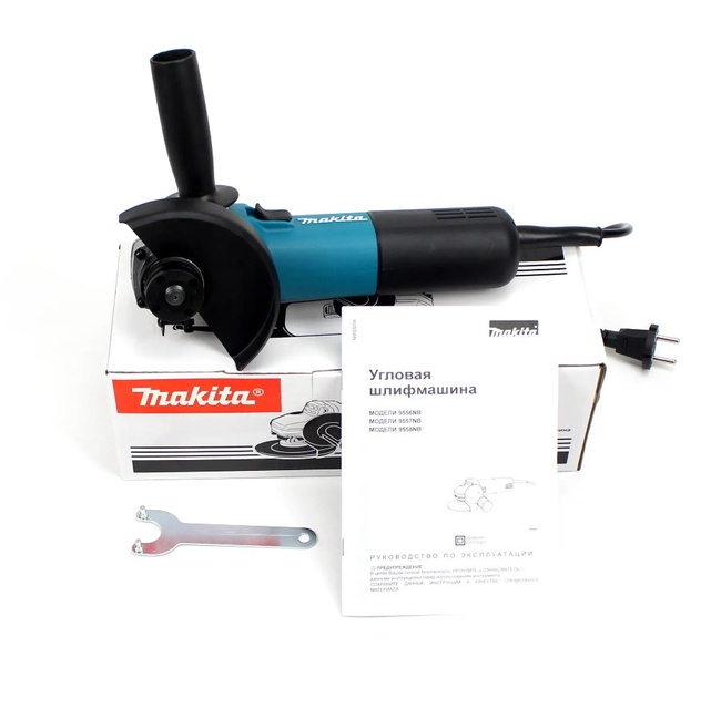 Болгарка Makita 9558 NH (840 Вт, Ø125мм) Кутова шліфувальна машина Макіта 9558HN фото